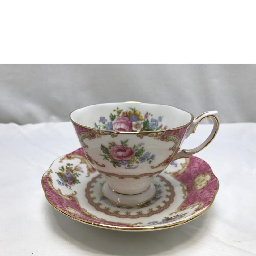 ROYAL ALBERT ロイヤルアルバート/Lady Carlyle カップ＆ソーサー/2528//Aランク/51