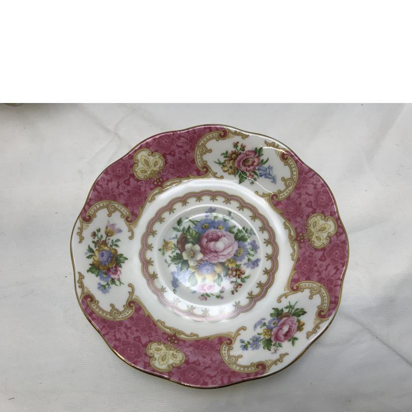 ROYAL ALBERT ロイヤルアルバート/Lady Carlyle カップ＆ソーサー/2528//Aランク/51