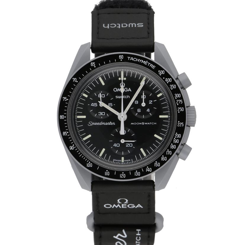 OMEGA×swatch/MISSIION　TO　THE　MOON/S033M100//Aランク/67