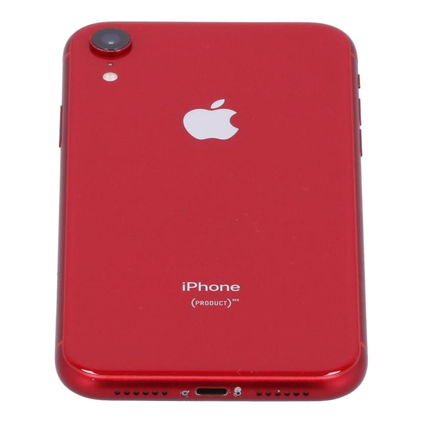 Apple　au アップル　/iPhone　XR　RED　128GB/MT0N2J/A//F4GXT3A8KXLL/Bランク/65