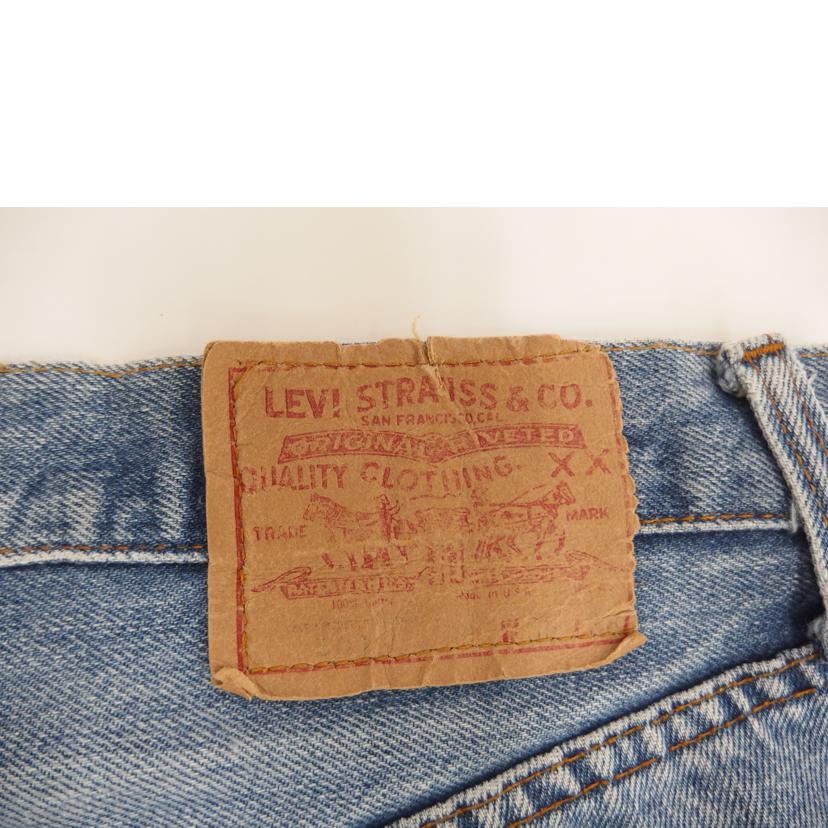 LEVI’S ﾘｰﾊﾞｲｽ/501／66後期／80年／ボタン裏6//Bランク/82