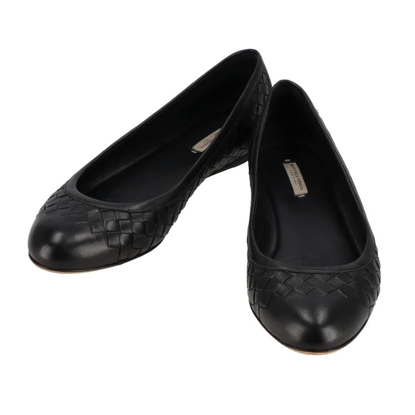 25／BOTTEGA　VENETA ボッテガヴェネタ/◇イントレチャートバレエシューズ　36　1／2/36 1/2//Aランク/75