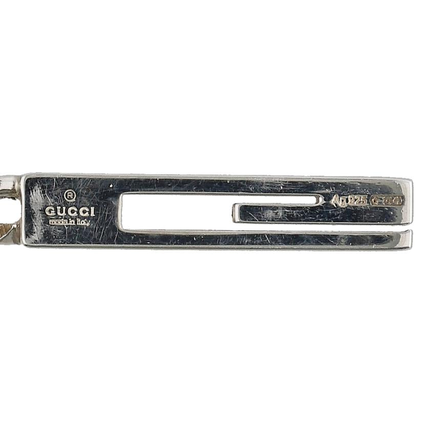GUCCI グッチ/SV925カットアウトGネックレス　51cm/仕上済//ABランク/75