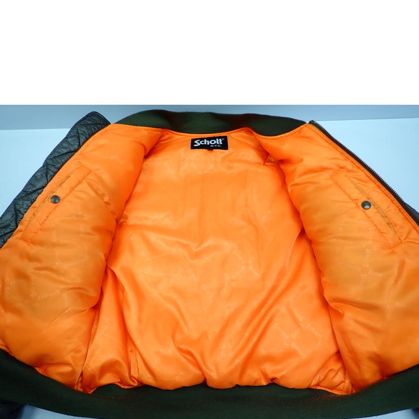 Schott　 Schott /★Schott　MA－1　ダウンJkt/3172033//L/Bランク/62
