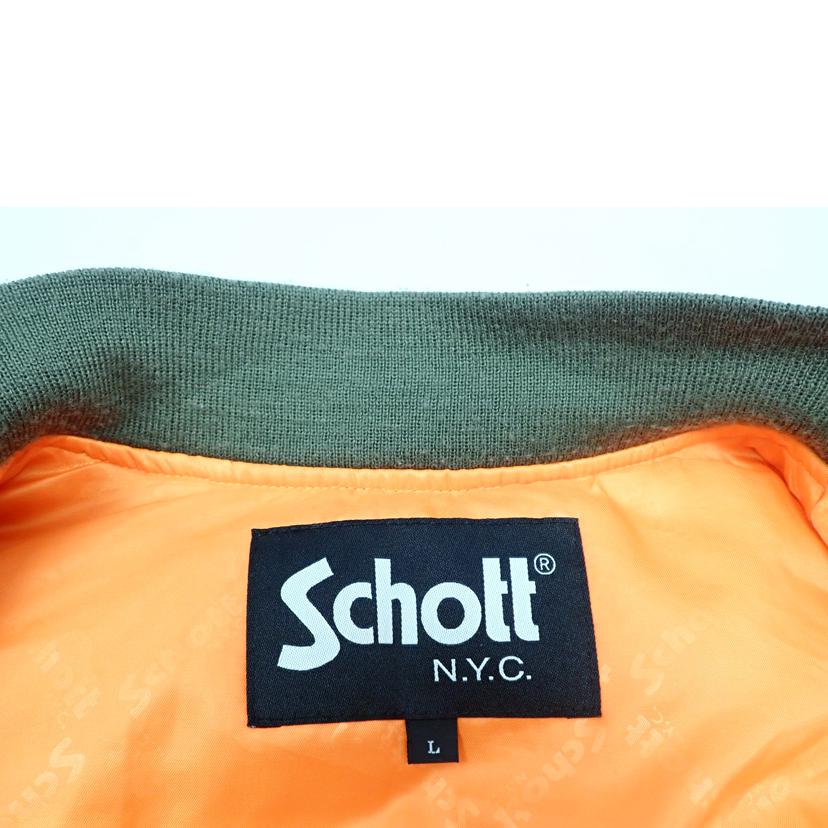 Schott　 Schott /★Schott　MA－1　ダウンJkt/3172033//L/Bランク/62