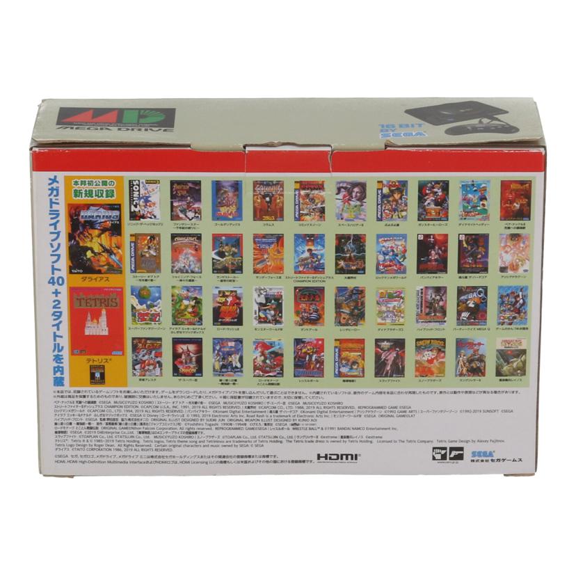 SEGA セガ/MEGADRIVE mini 未使用/HAA-2520/19J150963/Sランク/75【中古】 SEGA セガ /ホビー｜WonderREX-ONLINE 公式通販サイト