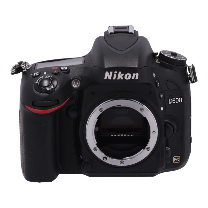Nikon ニコン　/デジタル一眼　ボディ/D600 ﾎﾞﾃﾞｨ//2022470/Bランク/62