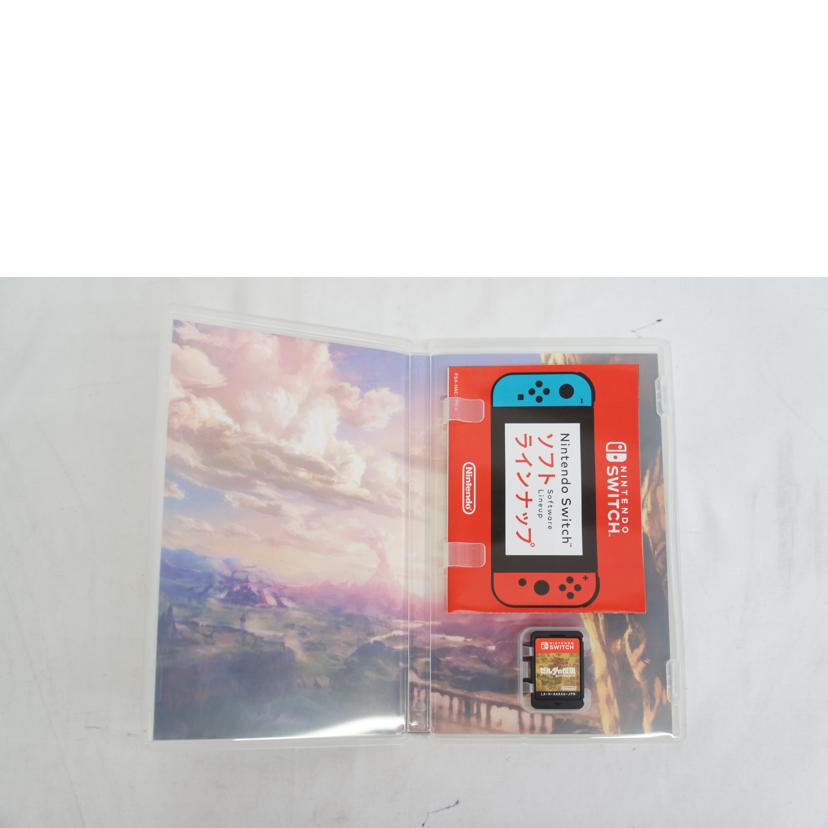 Nintendo 任天堂/ゼルダの伝説　ブレス　オブ　ザ　ワイルドー冒険ガイドブック付きー／SWITCH//Bランク/05