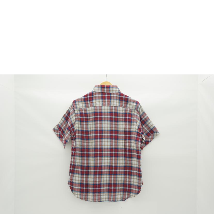 A　BATHING　APE ア ベイシングエイプ/チェック柄半袖シャツ//Sランク/05