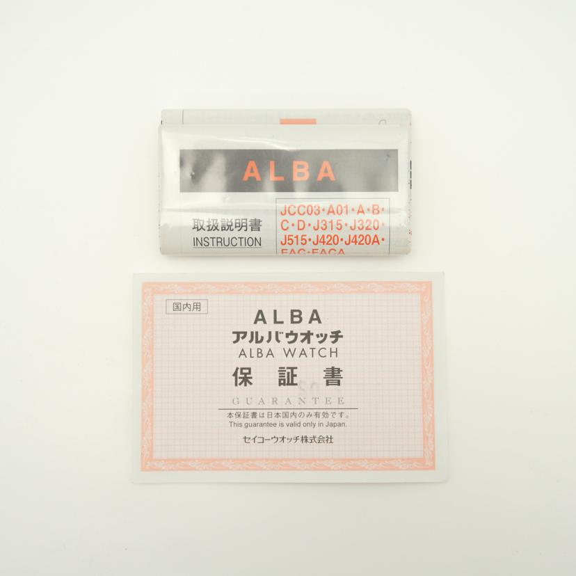 SEIKO　 セイコー/アルバ・リキワタナベ／メンズ／クオーツ/AKPK708//760***/ABランク/20