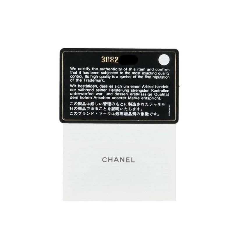 CHANEL シャネル/ポシェットマトラッセ／キャビアスキンラウンドショルダー／ホワイト//308*****/Aランク/91