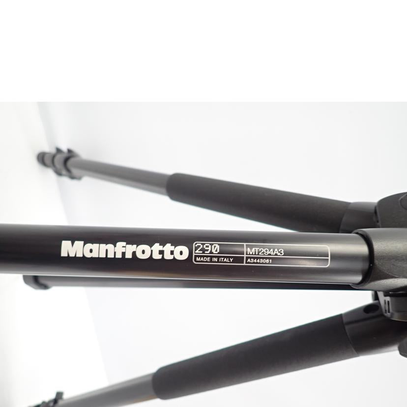 Manfrotto Manfrotto/カメラ三脚/MT294A3//Bランク/62