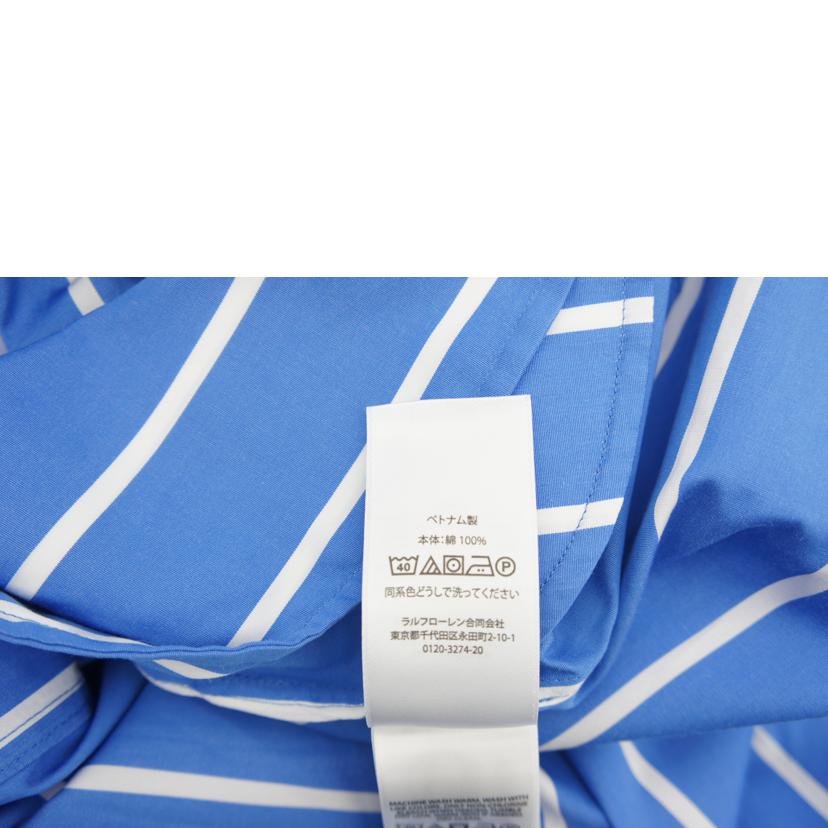 POLO　RALPH　LAUREN ポロ　ラルフローレン/ストライプドコットンシャツドレス/WMPODRSNFA20616//SAランク/09