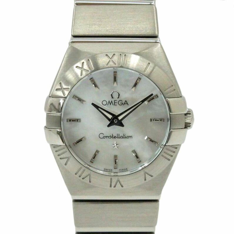 OMEGA オメガ/コンステレーション／クオーツ／シェル文字盤/123.10.24.60.05.001//918*****/Aランク/77