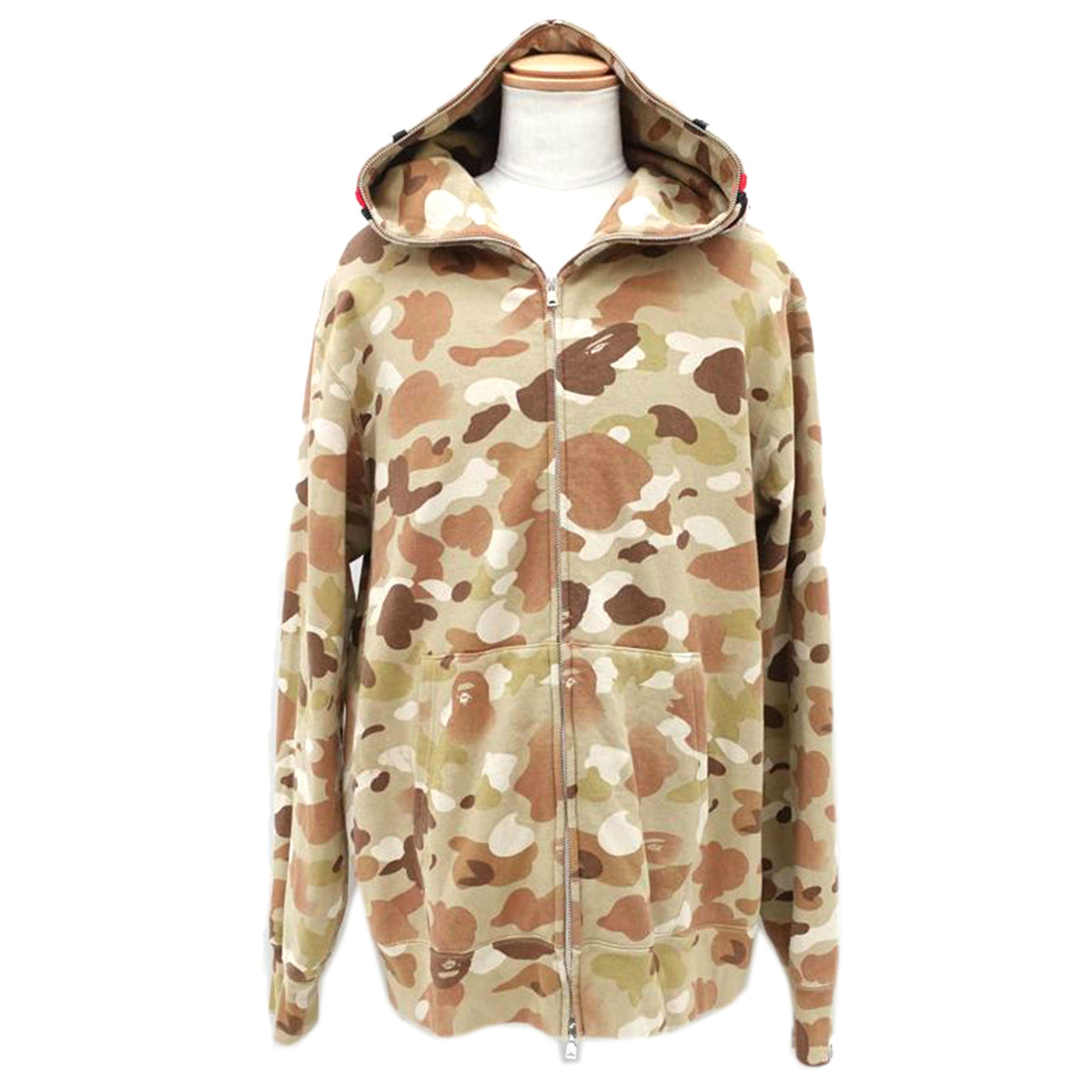 A BATHING APE アベイシングエイプ/カモフラ柄フルジップパーカー/001ZPL801305M//Bランク/88