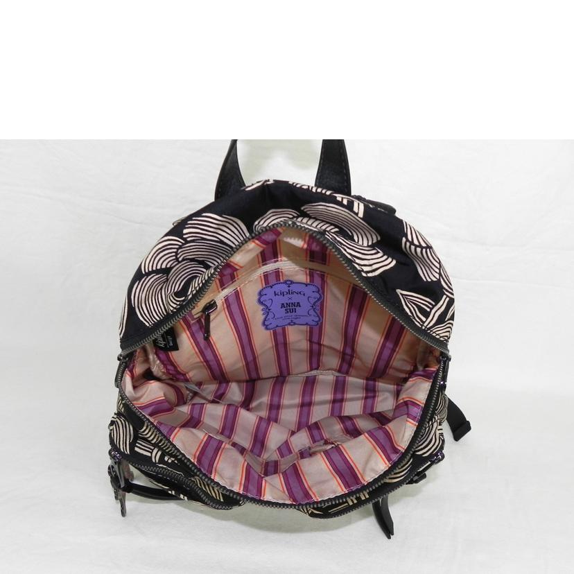 Kipling×ANNA　SUI キプリング×アナスイ/KiplingxANNA　SUI／ケザイア　エッジドポージー　バックパック//Aランク/81