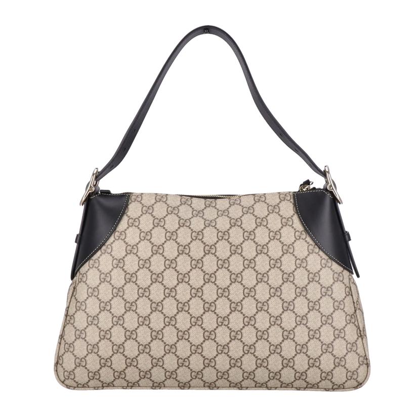 GUCCI グッチ/GGエンブレムミディアムショルダーバッグ／ブラック/815217//525***/SAランク/91