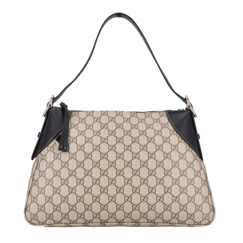 GUCCI グッチ/GGエンブレムミディアムショルダーバッグ／ブラック/815217//525***/SAランク/91