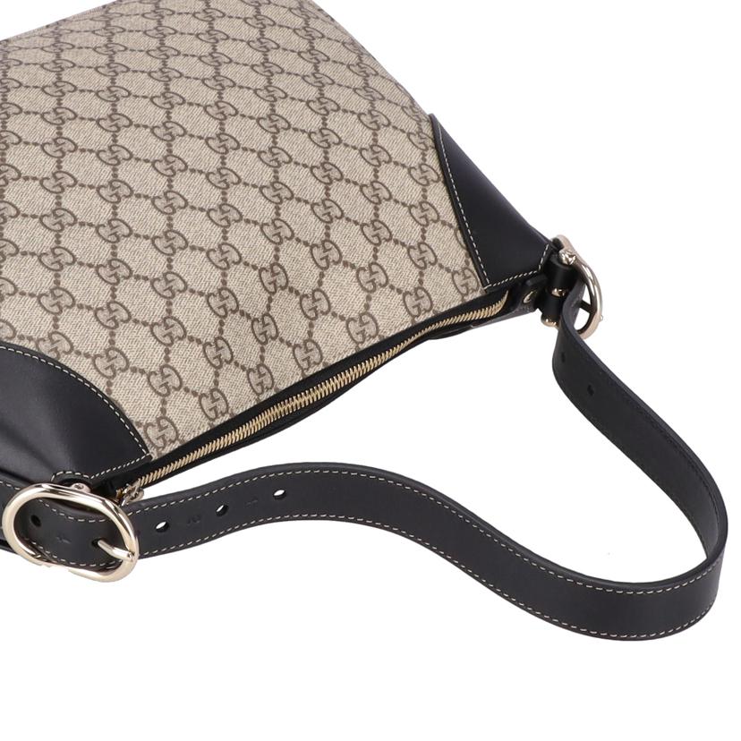 GUCCI グッチ/GGエンブレムミディアムショルダーバッグ／ブラック/815217//525***/SAランク/91