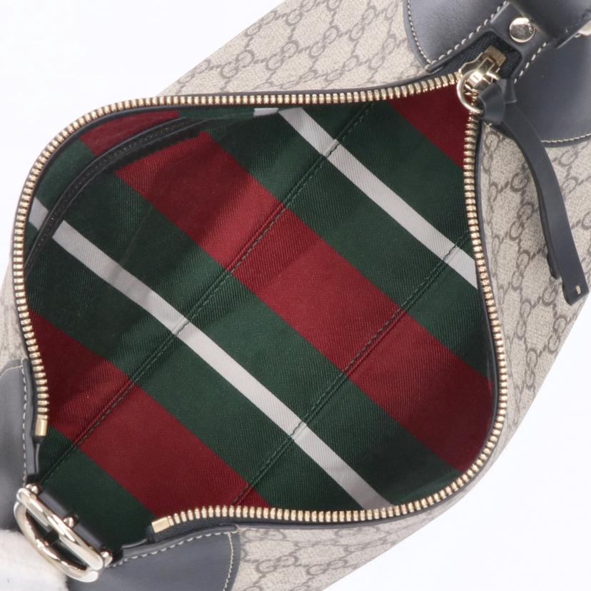 GUCCI グッチ/GGエンブレムミディアムショルダーバッグ／ブラック/815217//525***/SAランク/91