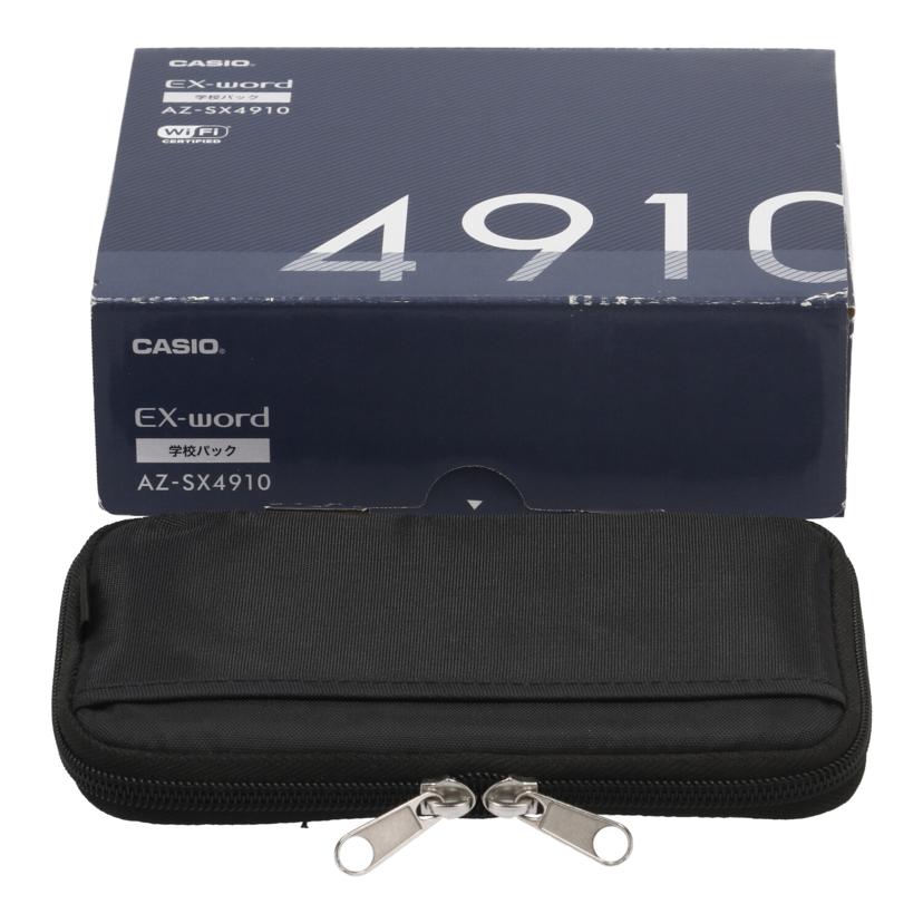 CASIO カシオ/電子辞書／EX－word/XD-SX4910BK//D892E2W041996JA/Bランク/69