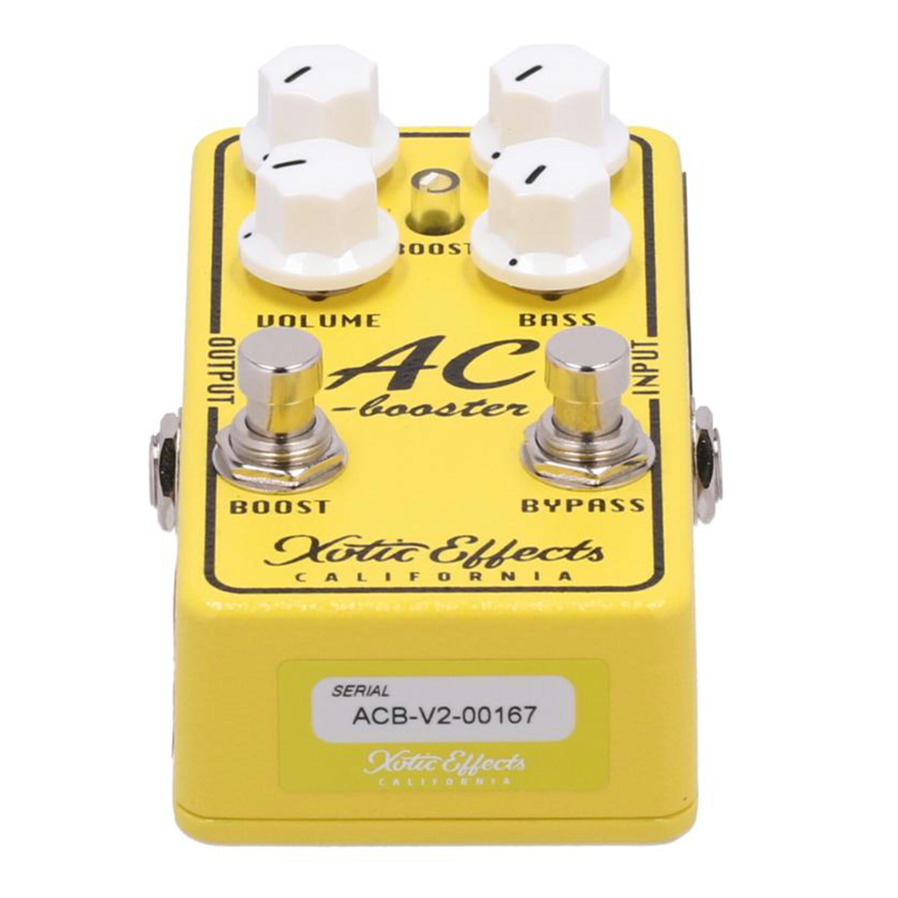 Xotic　Effects エキゾチック　/エフェクター／ブースター/AC Booster V2//ACB-V2-00167/Aランク/62
