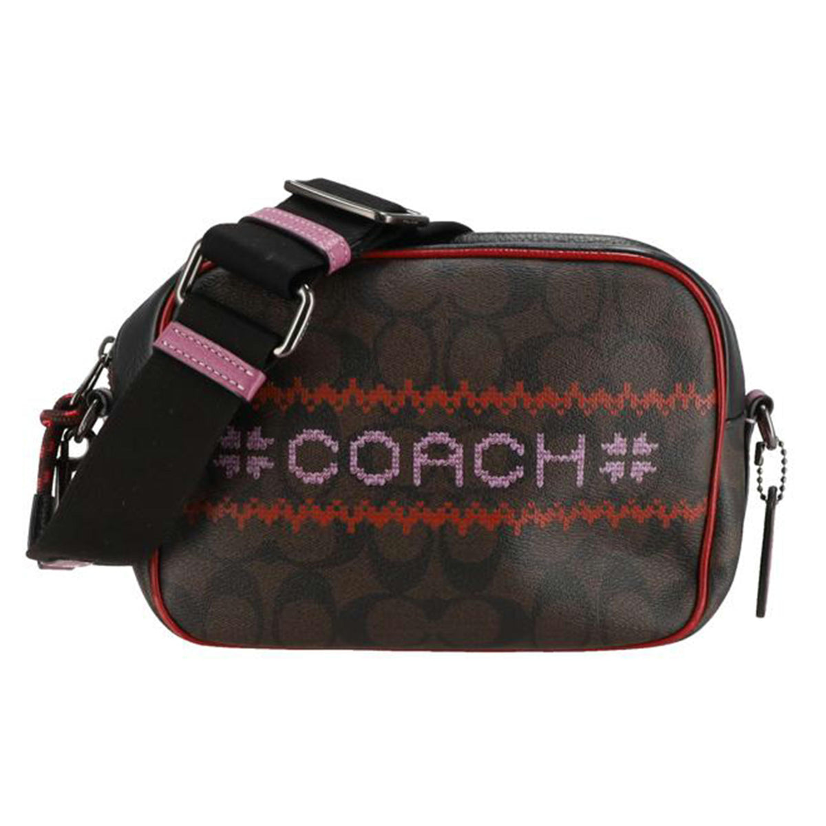 COACH コーチ/レザーシグネチャー・フェアアイルグラフィックショルダー/C1541//H20**/ABランク/42
