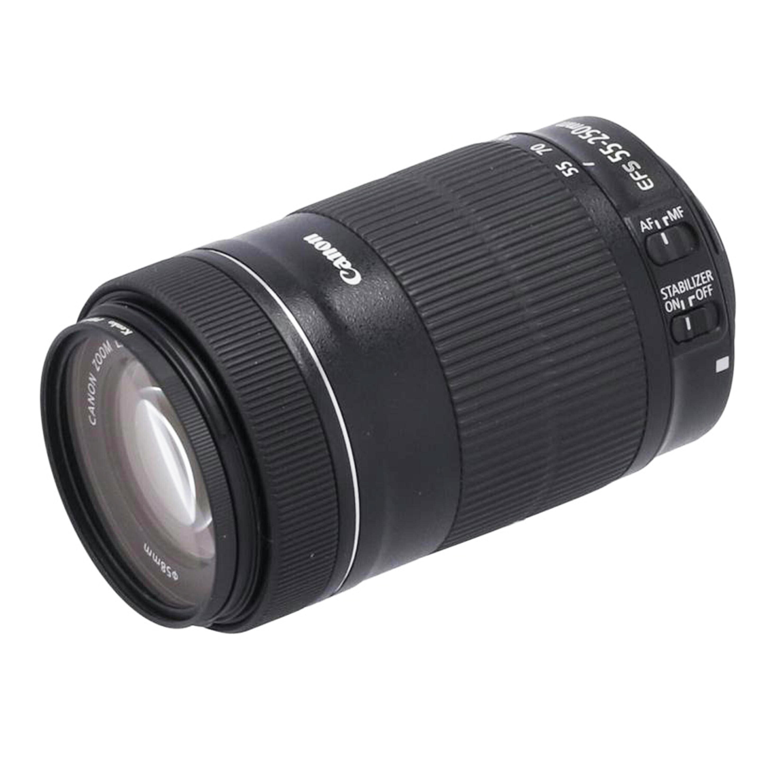 Canon キャノン/カメラレンズ／EF－S　55－250mm　F4－5．6　IS　STM/EF-S 55-250mm F4-5.6 IS STM//77611094443/Bランク/20