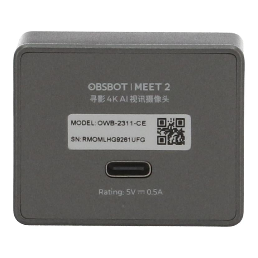 REMO　Tech レモテック/4KWebカメラ/OBSBOT Meet 2//X00186280F/ABランク/75