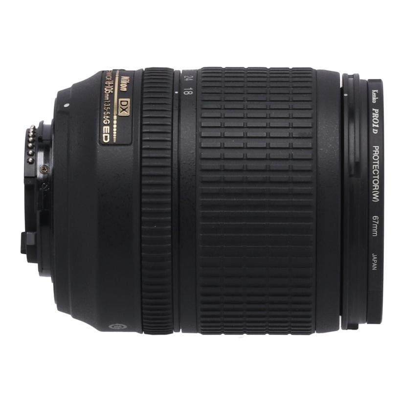 Nikon ニコン/交換レンズ／18－105mm/AF-S DX 18-105mm F3.5-5.6G ED VR//32183961/Bランク/20