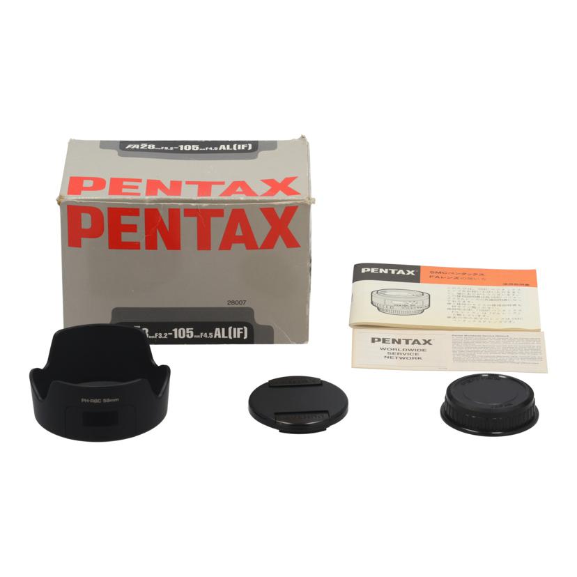 PENTAX ペンタックス　/交換レンズ／28－105mm/smc P-FA 28-105mmF3.2-4.5AL//5727345/Bランク/62