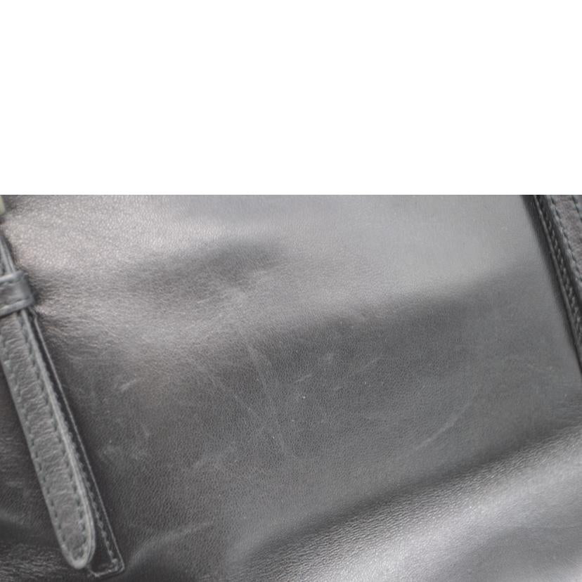 PRADA プラダ/ナッパカテナチェーンレザートート/ネロ/B7222//7D/Bランク/89