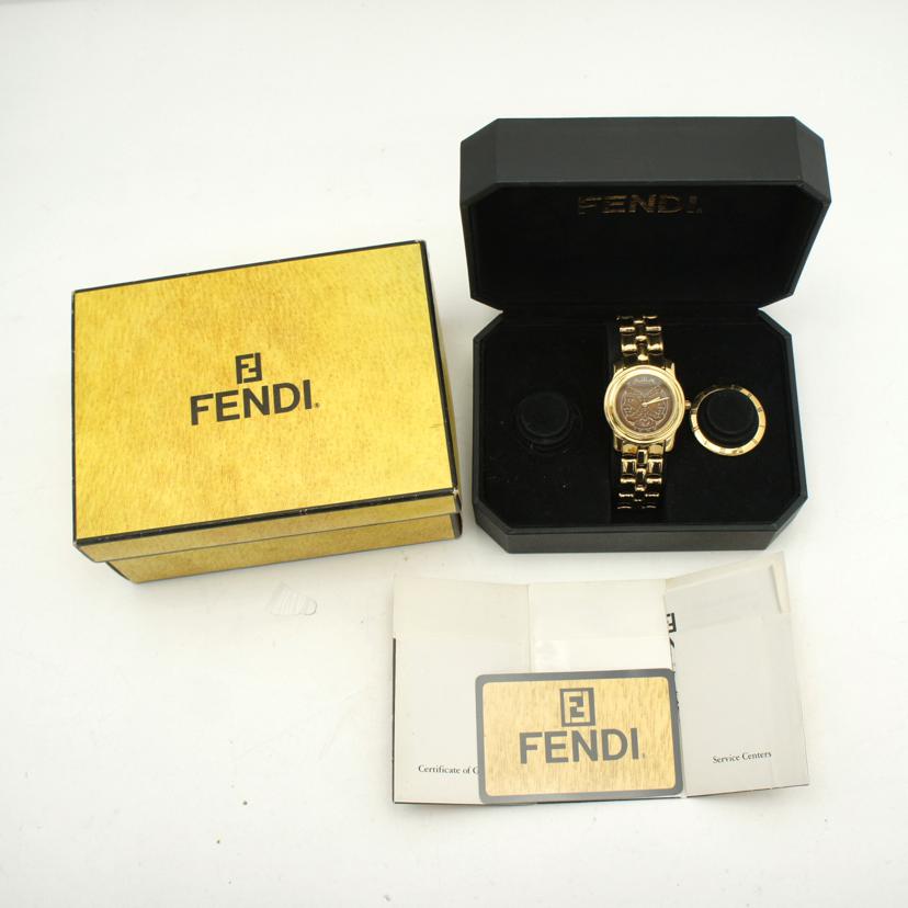 FENDI フェンディ/FENDI／　クォーツ／　ブロンズ文字盤/850G//000****/Bランク/70