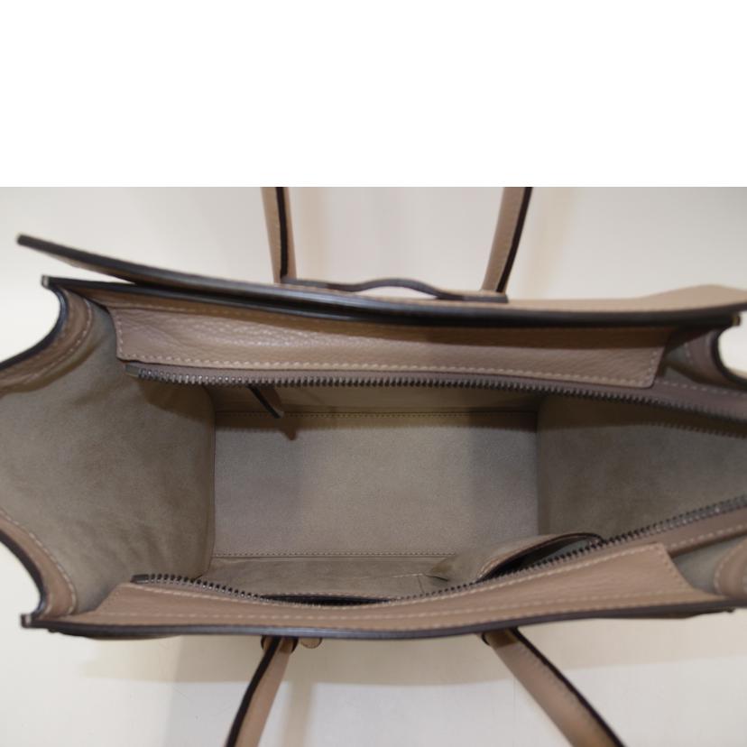 CELINE セリーヌ/ラゲージマイクロショッパー／Dune/167793LUG.03UN//AT0**********/Aランク/69