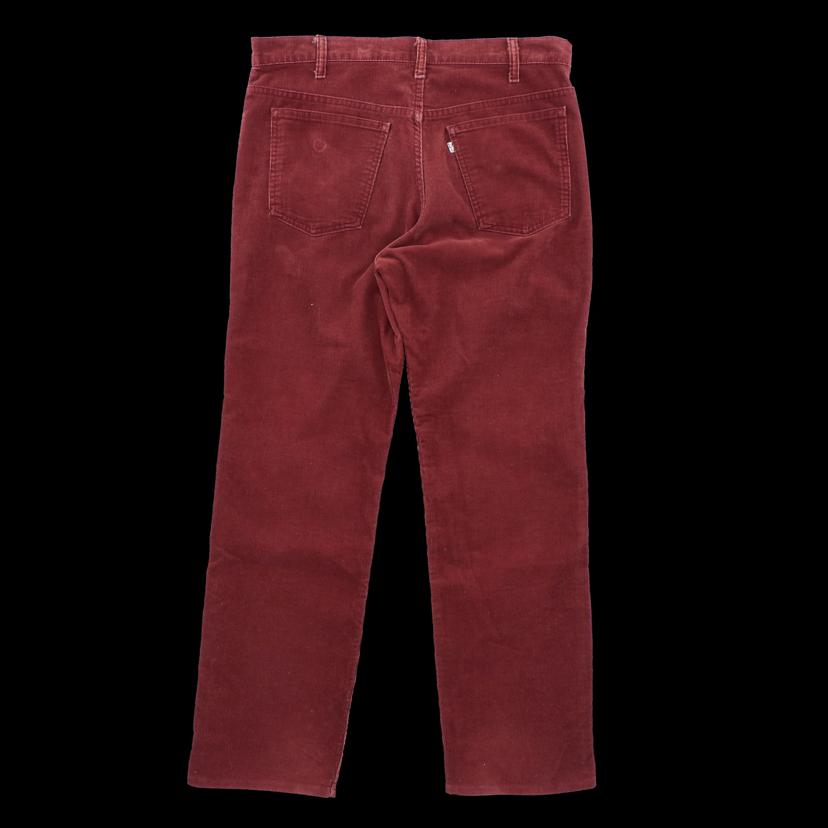 LEVIS リーバイス/80’s／519コーデュロイパンツ／バーガンディ／USA製／白タブ／ヴィンテージ／希少/519//W36L34/ABランク/24