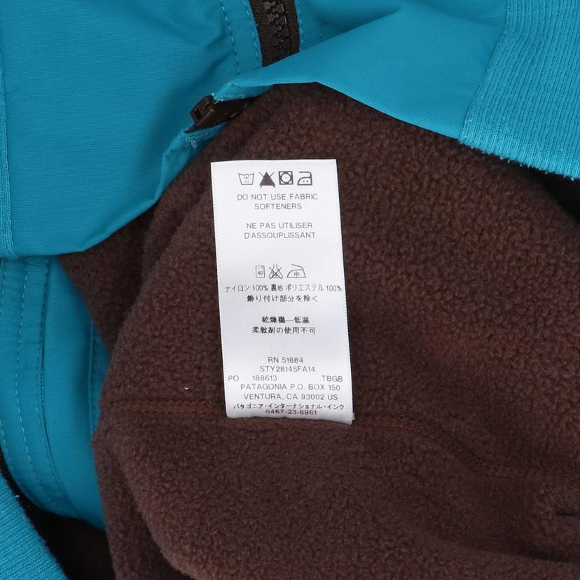 patagonia パタゴニア/シェルドチンチラジャケット　青緑/28145//FA14/ABランク/42