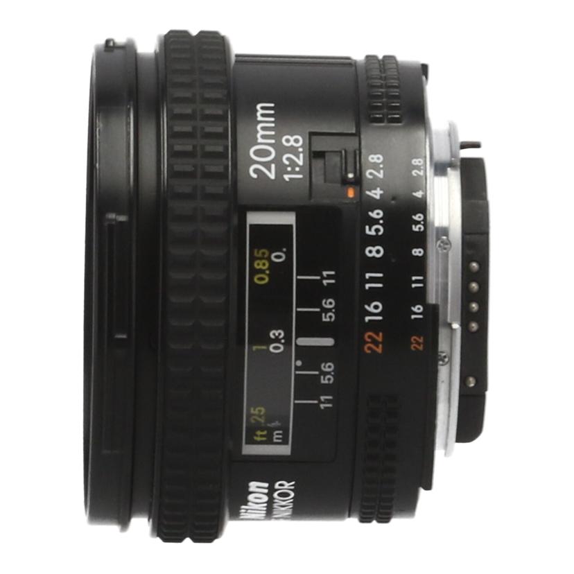 Nikon ニコン　/交換レンズ／20mm/AF Nikkor 20mm F2.8//253145/Cランク/04