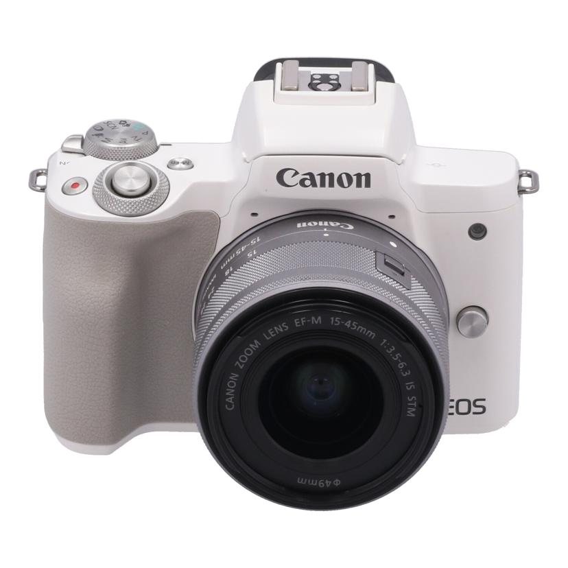 Canon キヤノン　/ミラーレス一眼　ダブルズームキット/EOS Kiss M2  ﾀﾞﾌﾞﾙｽﾞｰﾑｷｯﾄ//041051007382/Bランク/78