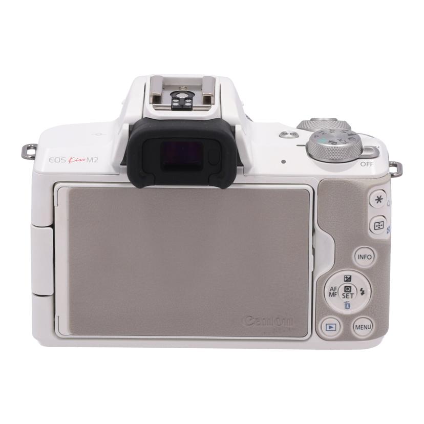Canon キヤノン　/ミラーレス一眼　ダブルズームキット/EOS Kiss M2  ﾀﾞﾌﾞﾙｽﾞｰﾑｷｯﾄ//041051007382/Bランク/78