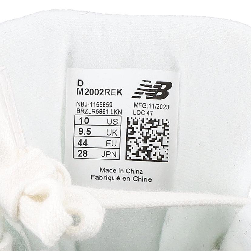 NB ニューバランス/2002R／オフホワイト／クリーム／グレー/M2002REK//ｻｲｽﾞ:28cm/Aランク/01