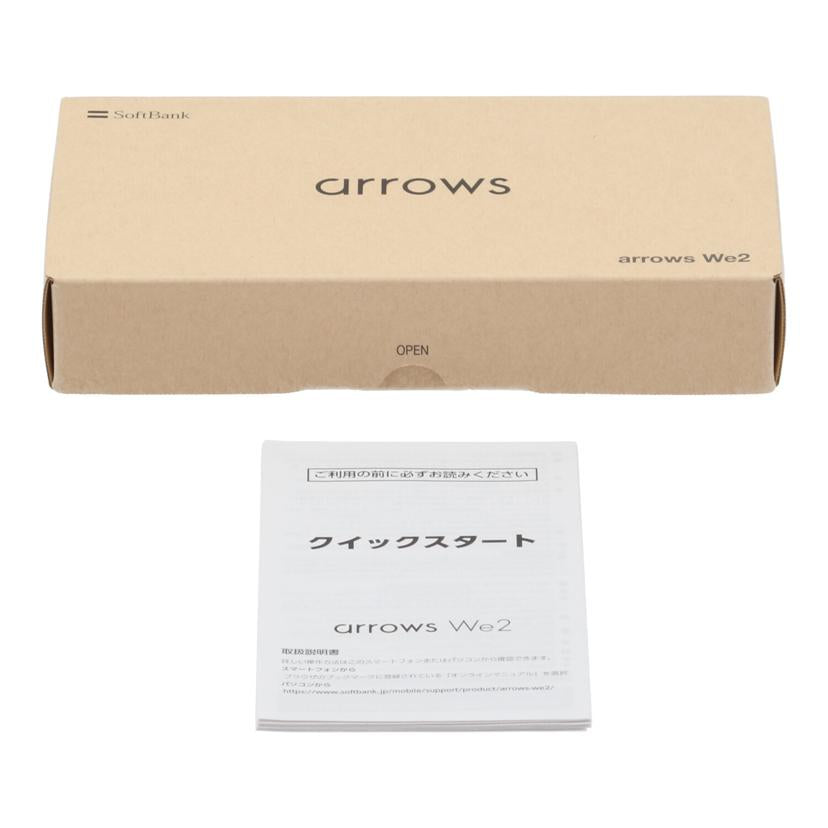 FUJITSU　FCNT　SoftBank系 富士通 フジツウ　/スマートフォン／arrows　We2　64GB/A402FC//355117622574484/Aランク/71