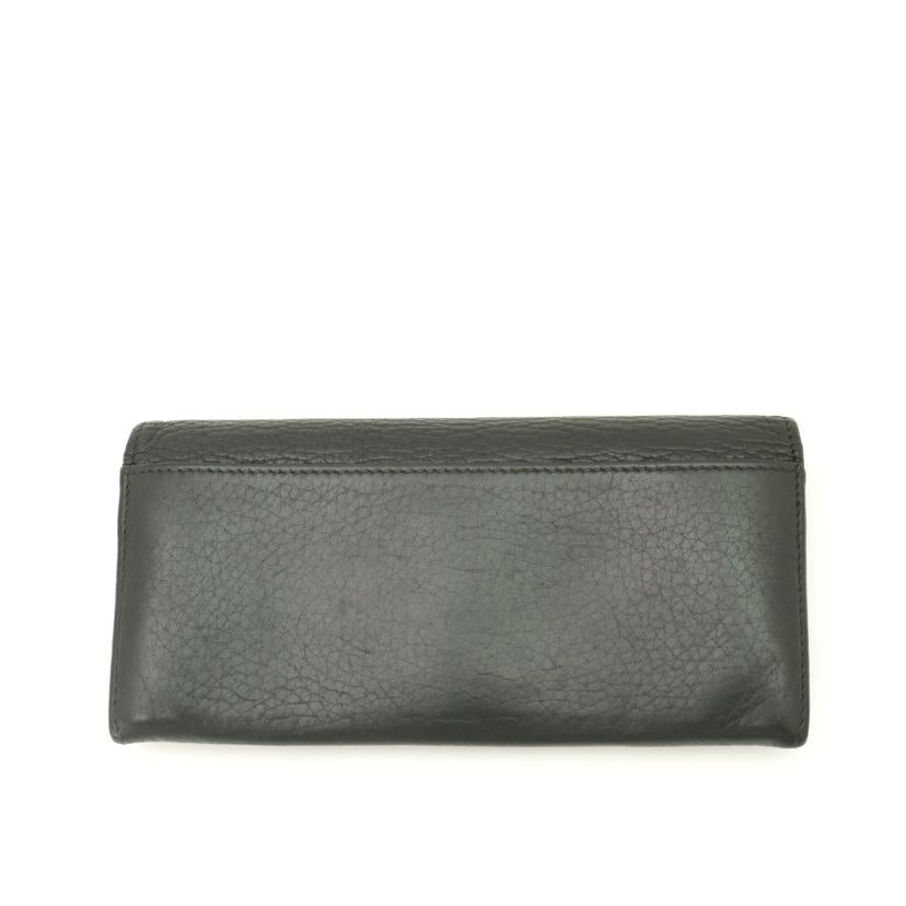 GUCCI グッチ　黒　メンズ/インターロッキングG二つ折り長財布／ブラック/308803//496***/Bランク/69