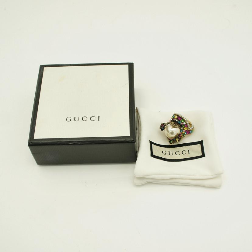 GUCCI グッチ/GUCCI／パールフラワーリング//ABランク/75