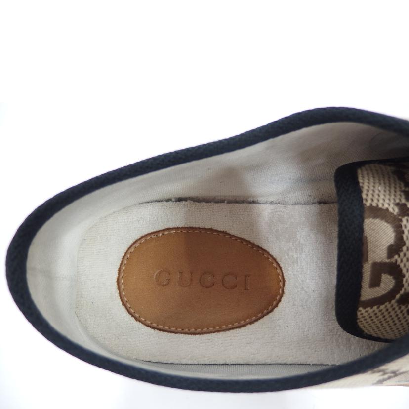 GUCCI GUCCI/メンズシューズ/GGキャンバス/茶//ｻｲｽﾞ8 1/2/Bランク/82