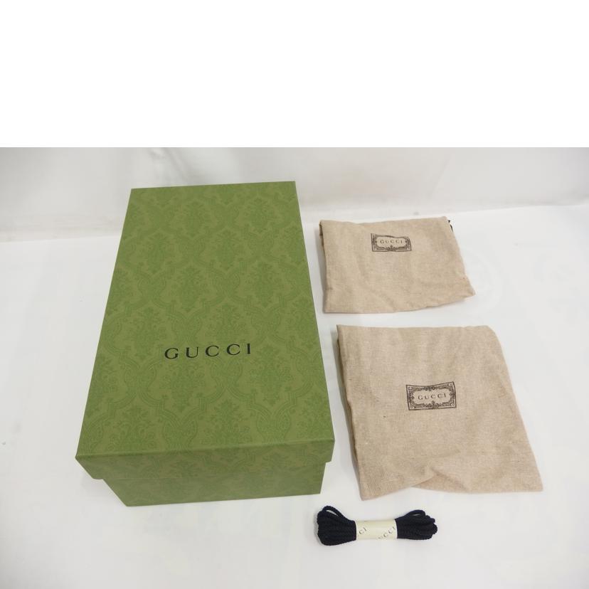 GUCCI GUCCI/メンズシューズ/GGキャンバス/茶//ｻｲｽﾞ8 1/2/Bランク/82