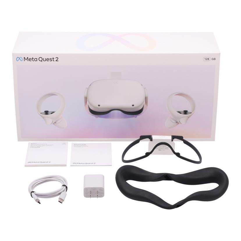 Meta　Facebook メタ　/VRヘッドセット／Meta　Quest2　128GB/KW49CM 899-00183-02//1WMVR470S93206/Bランク/78