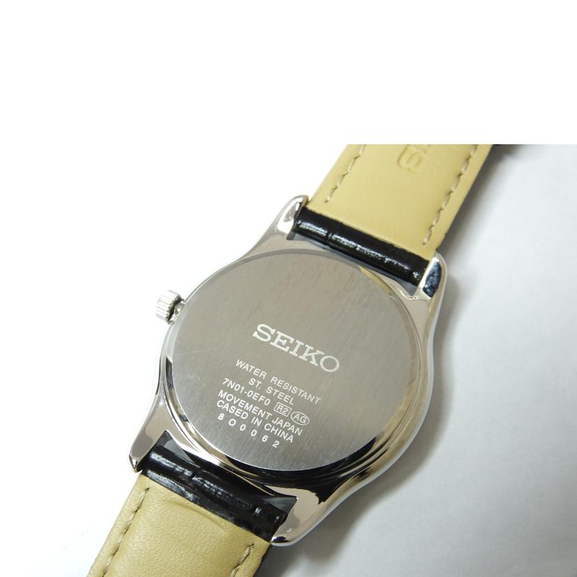 SEIKO セイコー/スピリット／白文字盤／メンズクォーツ/7N01-0EF0//8O0***/SAランク/88