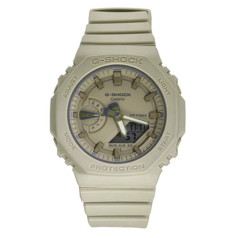 CASIO カシオ/G－SHOCK／ワントーンカラーモデル／デジアナ/GMA-S2100BA//Aランク/75