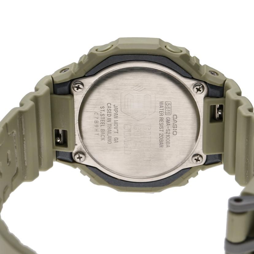 CASIO カシオ/G－SHOCK／ワントーンカラーモデル／デジアナ/GMA-S2100BA//Aランク/75