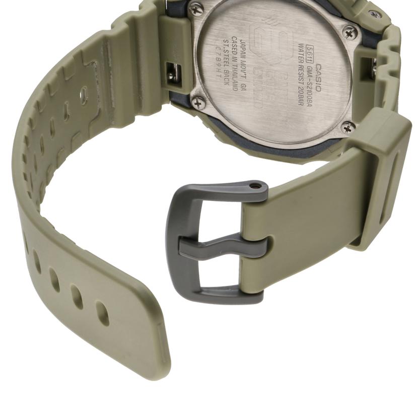 CASIO カシオ/G－SHOCK／ワントーンカラーモデル／デジアナ/GMA-S2100BA//Aランク/75